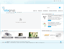 Tablet Screenshot of istagrup.com